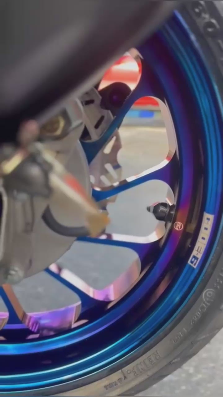 GY6 150cc CODE-6 Wheels Forged Billet